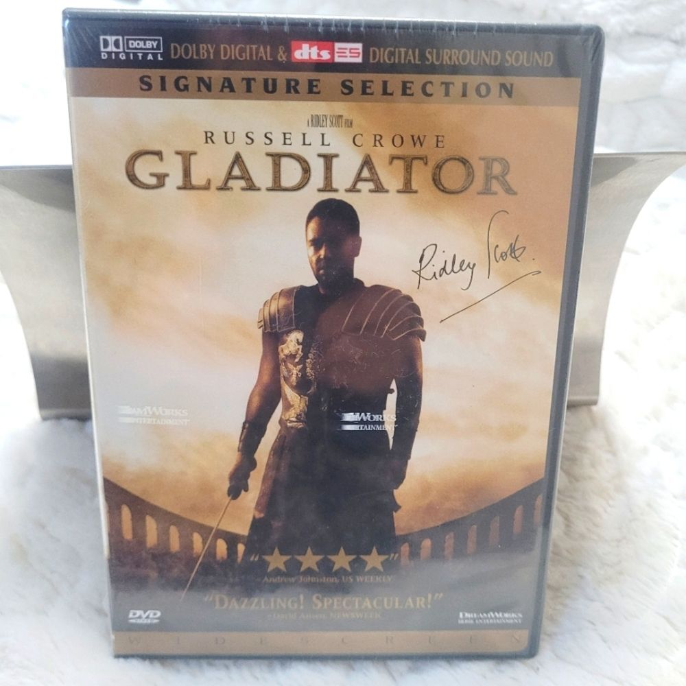 Gladiator Ridley Scott Signature Selection DVD Russell Crowe New Sealed